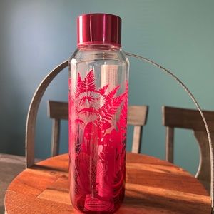 Starbucks 2022 Fall/Halloween “Berry Woodland” glass water bottle